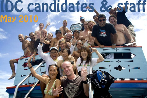 Koh Tao's soon-to-be PADI Dive Instructors!