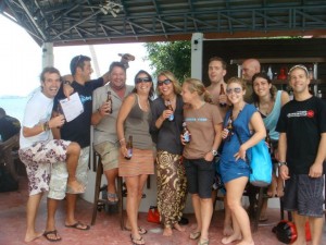 IDC group from March on Koh Tao