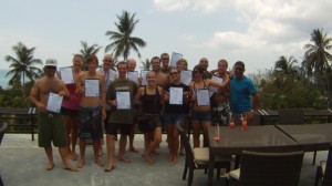 Perfection on the April Koh Tao Instructor Course!