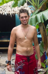 Wojciech on his Reasearch Diver Training Course in Thailand